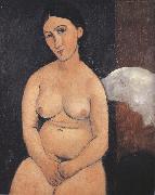 Seated Nude (mk39) Amedeo Modigliani